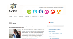 Desktop Screenshot of care-project.net